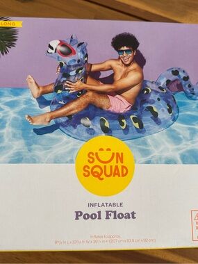 NEW Kids Blue Inflatable Pool Float